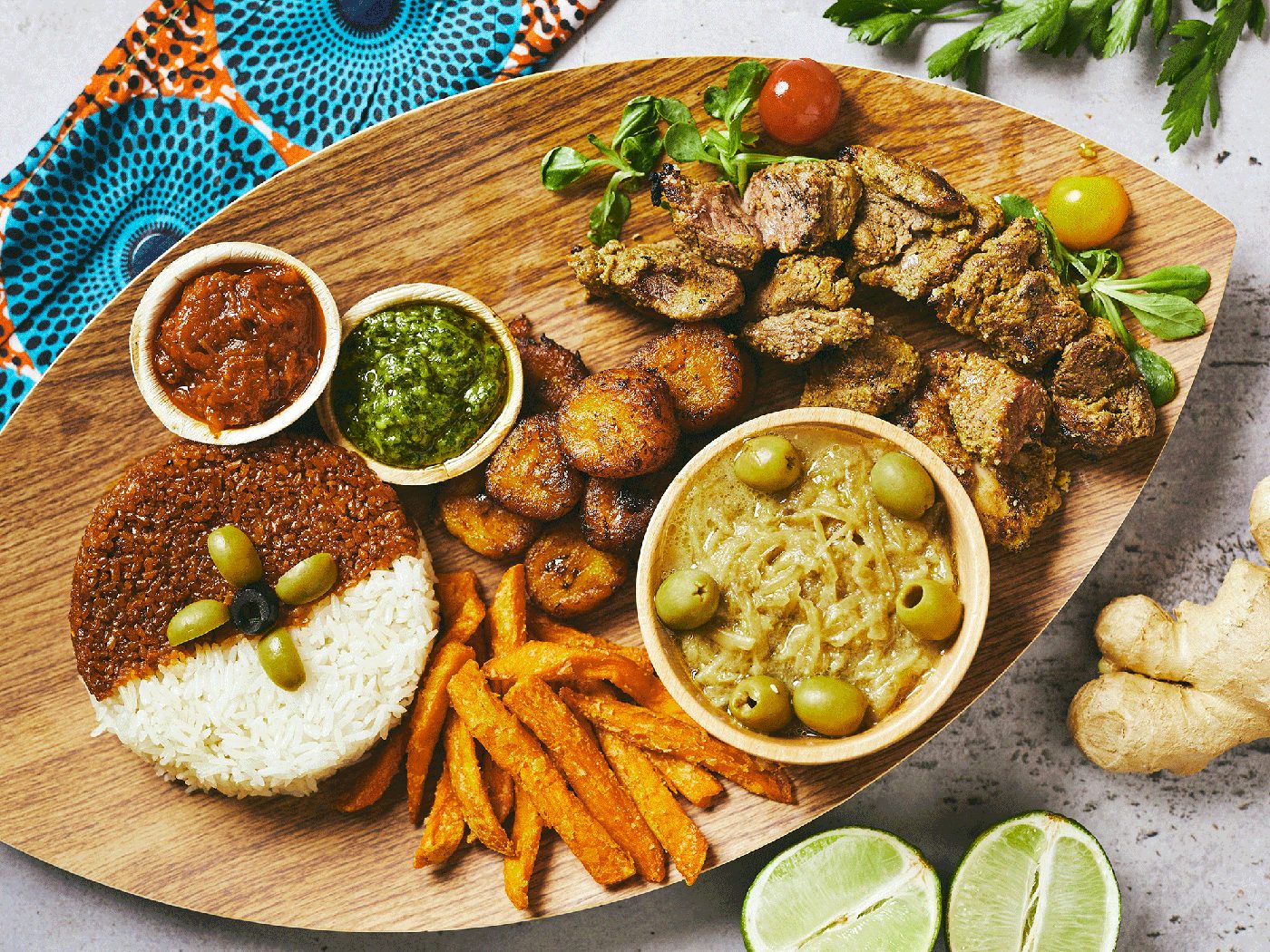 Arrière-plan Repas General Esquire