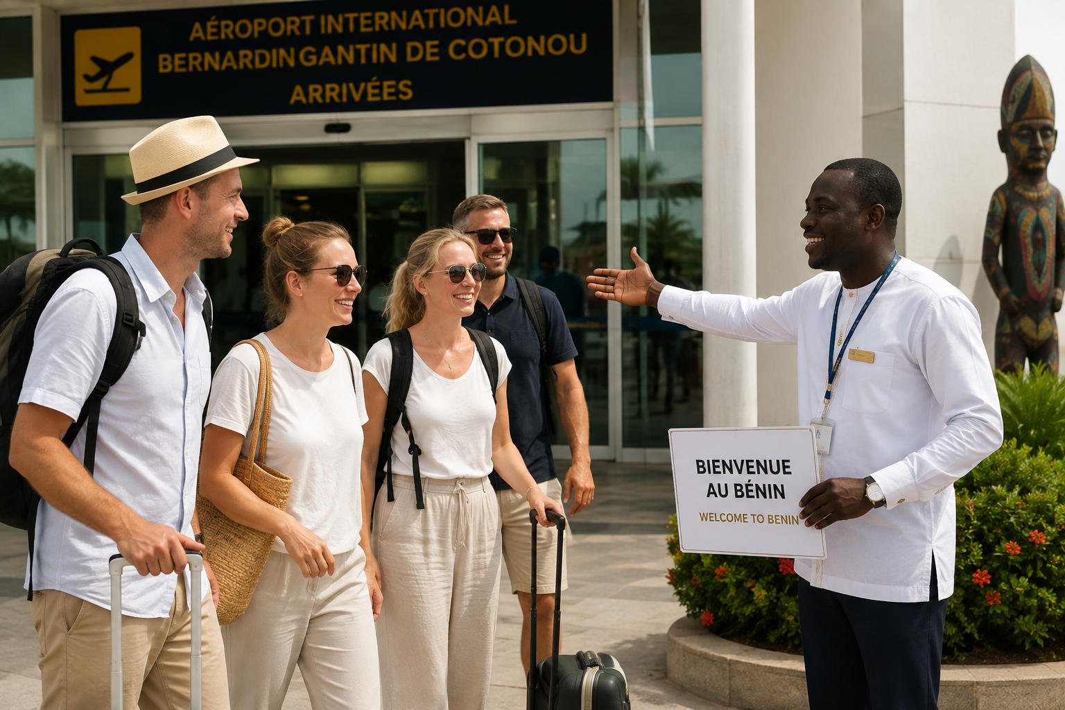 Accueil chaleureux au Bénin — General Esquire
